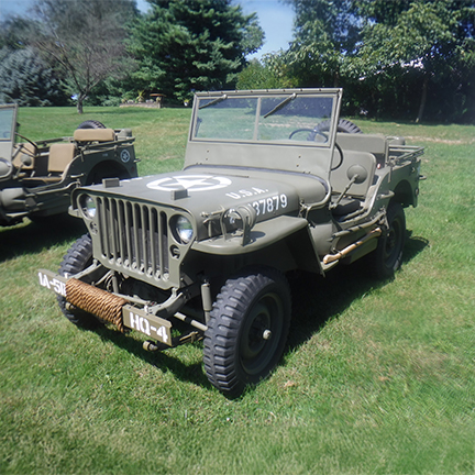 1942 Wills MB Stamped Grille